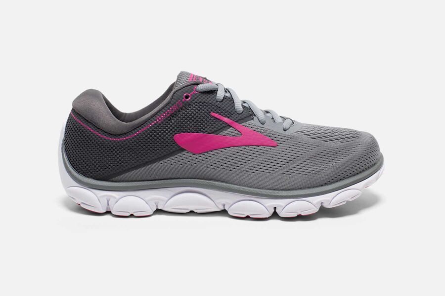 Brooks Anthem Womens Australia - Road Running Shoes - Grey/Rose (395-GMIEY)